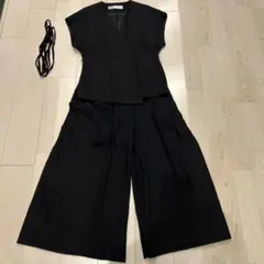 ZARA ブラック パンツセットアップ XS