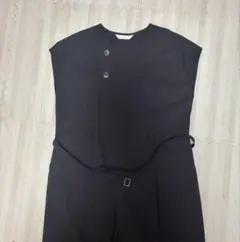 グレディブリリアン　サロペット　ブラック