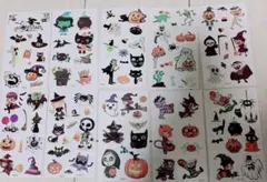 ハロウィン タトゥーシール 10枚セット ボディーシール