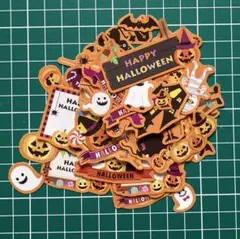 フレークシール　ステッカー　ハロウィン