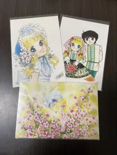 いがらしゆみこ　ポストカード３枚セット