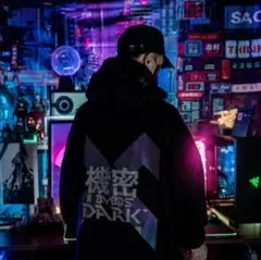 吉業重業　11BYBBSDARK テックパーカー　size M y2k 地雷