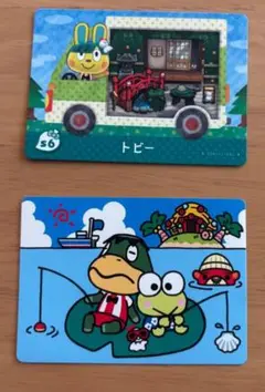 あつまれどうぶつの森　amiibo+カード&ステッカー 　トビー