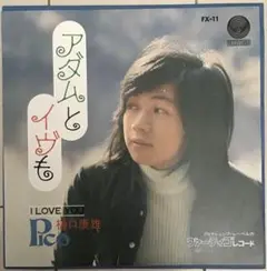 【7inch】Pico(樋口康雄) 「アダムとイブも」「I LOVE YOU」