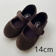 Cienta シエンタ 23 14cm バレエシューズ ストラップシューズ