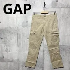 GAP ギャップ メンズ チノカーゴパンツ w28 ベージュ