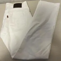 EDWIN ホワイトデニムパンツ EXM403 32インチ