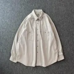 USA古着　90ｓ　FIELDMASTER　オーバーサイズシャツ　ヘビー