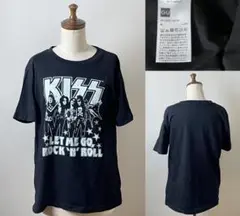 並品★完売品★GU KISS ジーユー キッス ロックT バンドT Tシャツ L