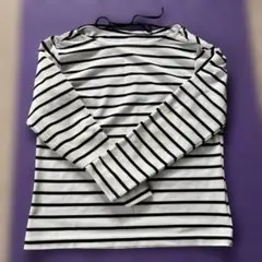 Ketty ストライプ ボートネック Tシャツ M