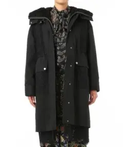 GRACE CONTINENTAL ライナー付きレースモッズコート
