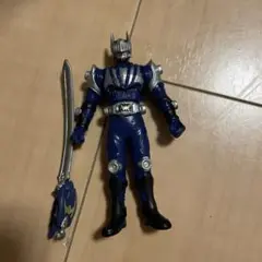 仮面ライダー ナイト フィギュア 剣付き ソフビ