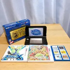 激レア!ソフト多数!ニンテンドー3DS LL ポケットX プレミアムゴールド