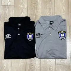 Umbro RIESEISHA ポロシャツ 黒　XLサイズ　２枚セット