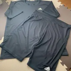 adidas ランナーウェアー 上下セット LL