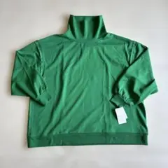 ⭐️新品未使用⭐️【THE SHOP TK】カットソー長袖 グリーン M タグ付き