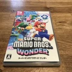 Switch スーパーマリオブラザーズワンダー　マリオ　ワンダー