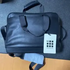 未使用 1201 MOLESKINE リネージ メッセンジャーバッグ 本革 黒 8051272894547-3.jpg