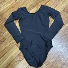黒の長袖レオタード Lサイズ