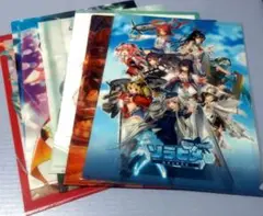 アニメ　クリアファイル7枚まとめて