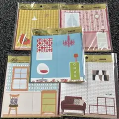 インテリアデザインシールブック5冊セット