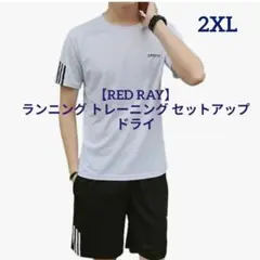 【RED RAY】ランニング トレーニング セットアップ ドライ /2XL