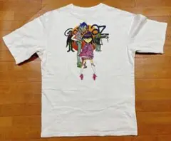 Gorillaz ゴリラズ H&M ロゴ イラスト Tシャツ 白 ホワイト XL