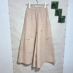 アイモハ　ワイドパンツ　2WAYサイドフックワイドパンツ　ウエストゴム　ピンク