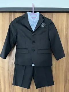 キッズフォーマルスーツ 110cm 黒