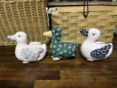 ハンドメイド　手作り　アヒル3個セット