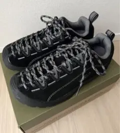 keen キーン ジャスパー 24センチ 23 ブラック 紐2種類 スニーカー