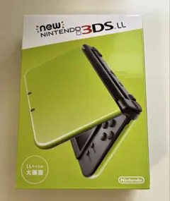 Newニンテンドー3DS LL ライム×ブラック 美品