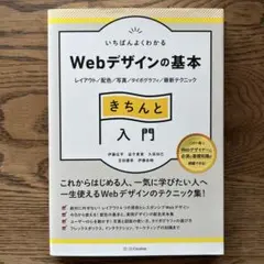 いちばんよくわかるWebデザインの基本きちんと入門 レイアウト/配色/写真/のサムネイル