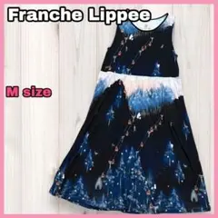 フランシュリッペ Franche Lippee ノースリーブワンピース 日本製