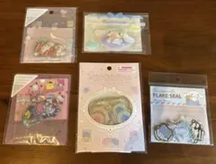 【新品未使用】サンリオキャラクター5点シールセット