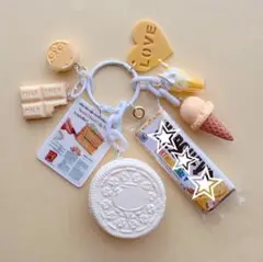 じゃらじゃらキーホルダー クッキー アイス チョコ 116