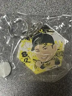 阪神タイガース　佐藤輝明　虎男ガチャ　レア　アクリルキーホルダー