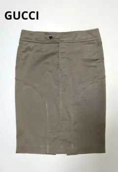 GUCCI スカート タイトスカート コットン サイズ38