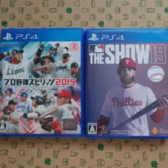 PS4 プロ野球スピリッツ2019 & MLB The Show 19