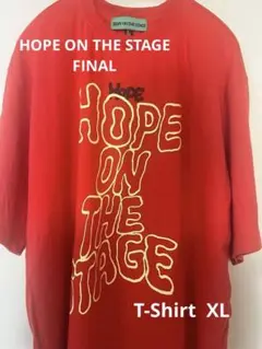 【HOPE ON THE STAGE_FINAL]】T-Shirt (Red)