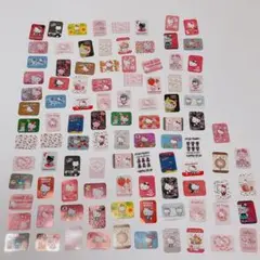 ハローキティ シール 3×2cm 約99枚セット