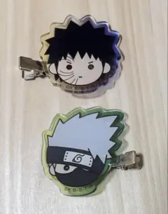 NARUTO-ナルト- 疾風伝　前髪クリップ はたけカカシ　うちはオビト