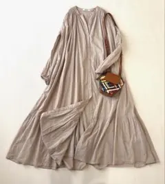 アーバンリサーチサニーレーベル コットン　ティアードワンピース 綿