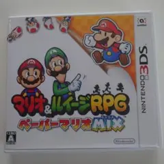 任天堂3DSソフト マリオ＆ルイージRPG ペーパーマリオMIX