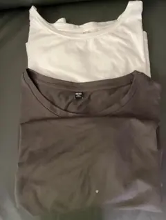 UNIQLO エアリズムドレープT 2枚セット