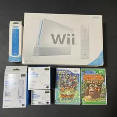 Wii＋ソフト2本＋ワイヤレス充電器セット