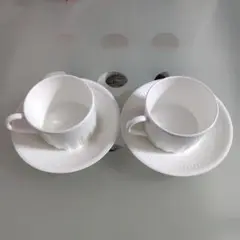 ウェッジウッド　WEDGWOOD ティーカップ・ソーサー 2個セット