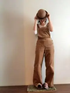 KiiRA コーデュロイオーバーオール/BCKiiRA CORD OVERALL