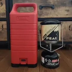 コールマン ランタンModel 222 Peak1 緑1979 マントル7個付 コールマン ランタンModel 222 Peak1 緑1979 マントル7個付