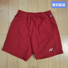 YONEX　ハーフパンツ　赤